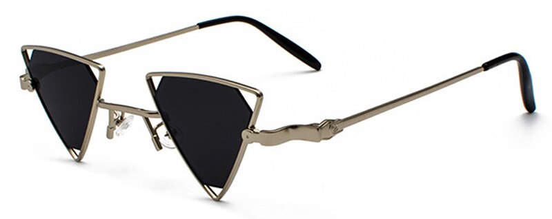 Triangle Metal Frame Sunglasses