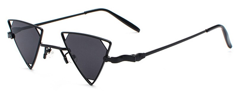 Triangle Metal Frame Sunglasses