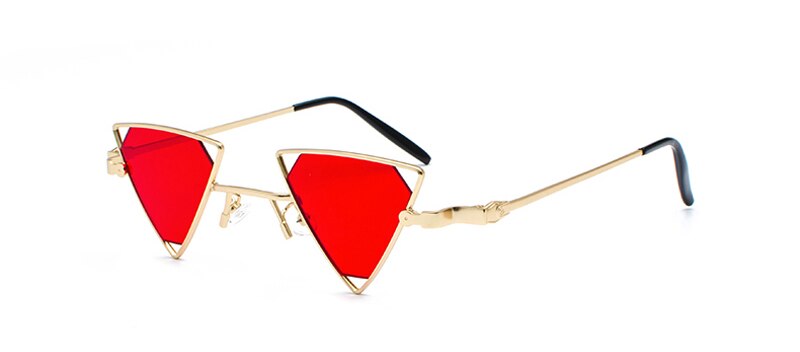 Triangle Metal Frame Sunglasses