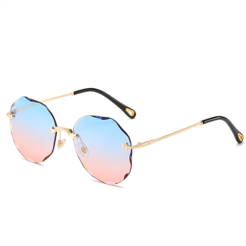 Rimless Circle Sunglasses