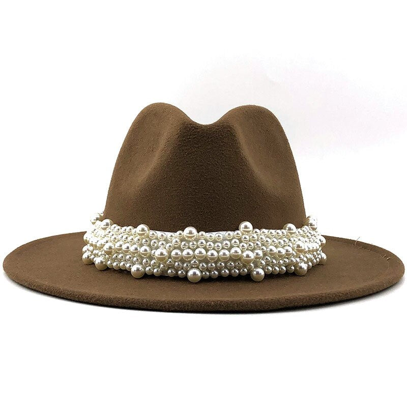 Pearl Felt Fedora