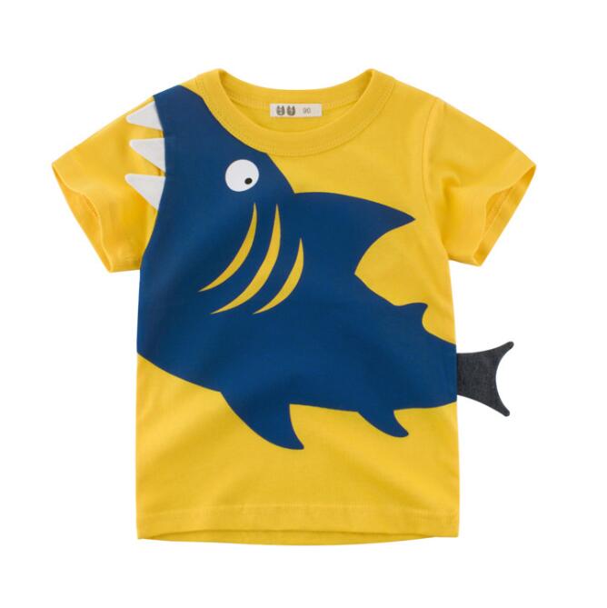 Short Sleeves Cotton Kids T-Shirts