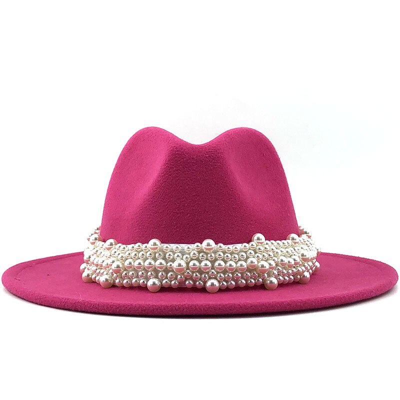 Pearl Felt Fedora