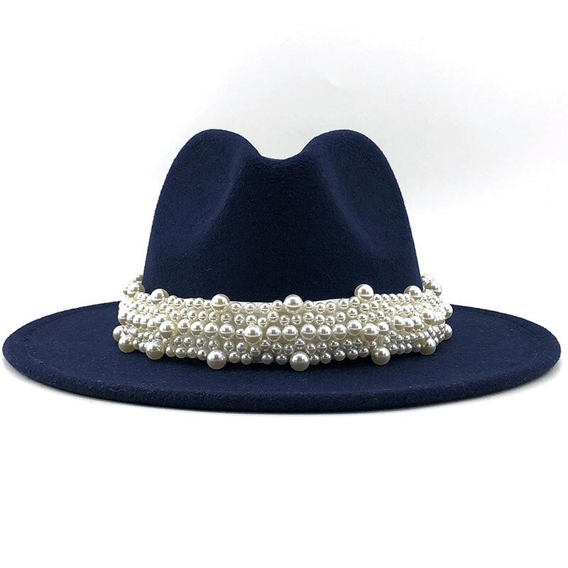 Pearl Felt Fedora