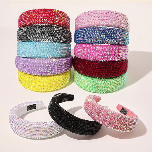 Wide Crystal Headband