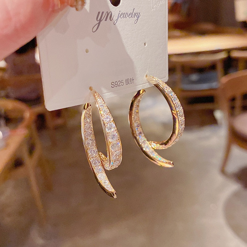 14K Gold Dangle Earrings