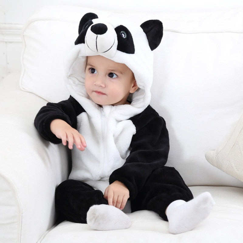 Baby Cartoon Animal Costume Jumpsuit