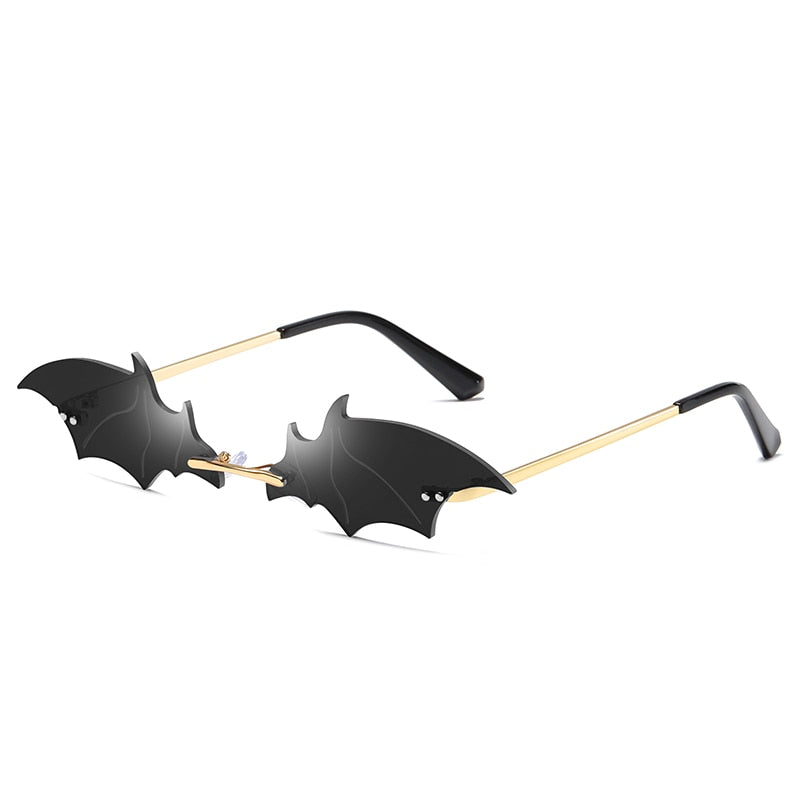 Rimless Bat Sunglasses