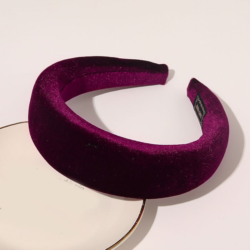 Soft Velvet Wide Headband