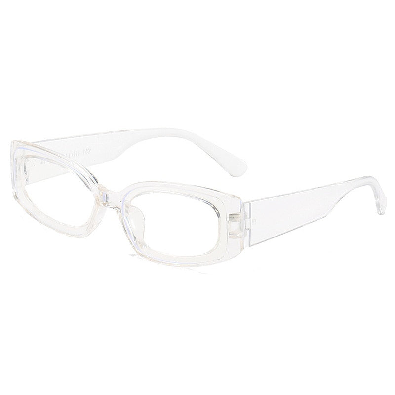 Clear Rectangle Vintage Sunglasses