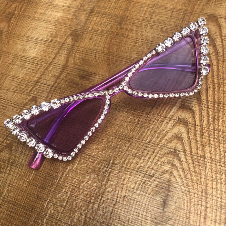 Baby Rhinestone Cat Eye Sunglasses