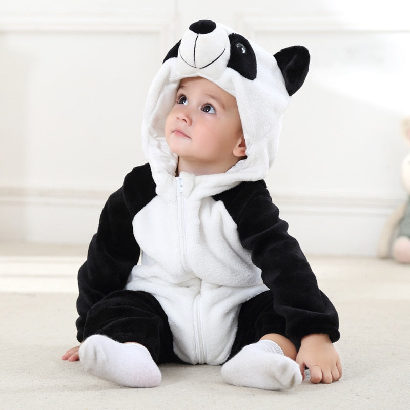 Baby Cartoon Animal Costume Jumpsuit