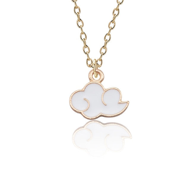 Polished Cloud Pendant Necklace