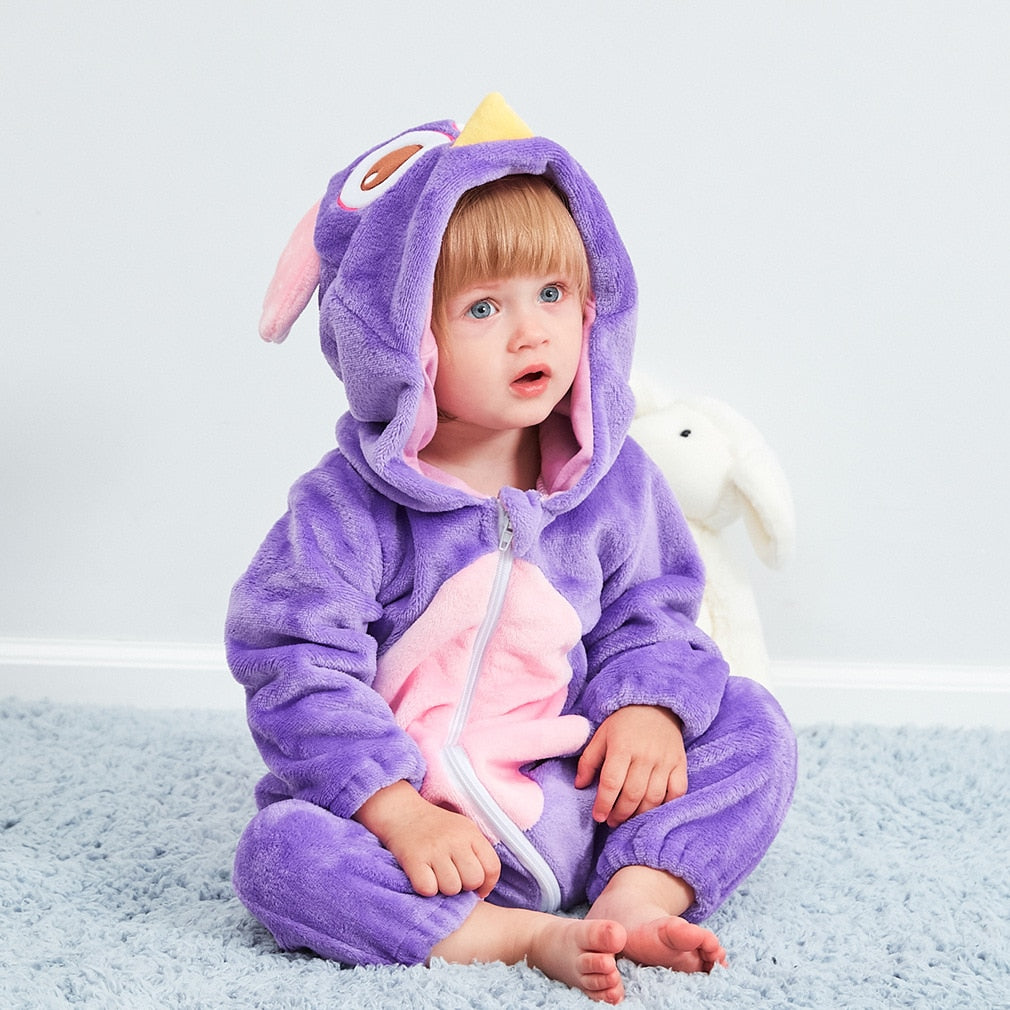 Baby Cartoon Animal Costume Jumpsuit