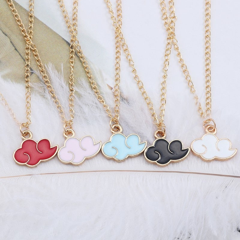 Polished Cloud Pendant Necklace