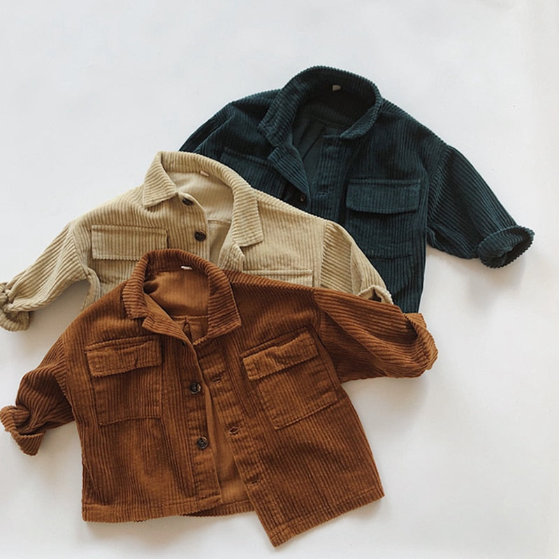 Long Sleeve Button Up Baby Jacket