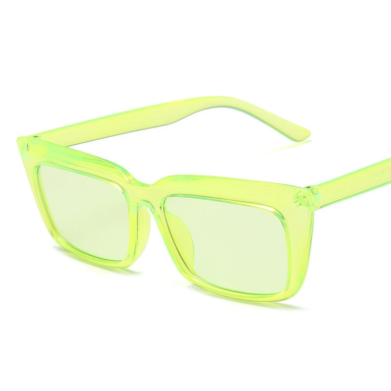 Retro Rectangle Sunglasses