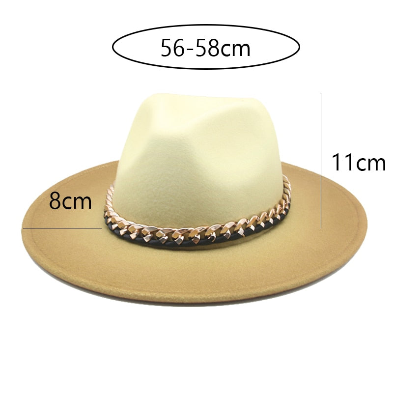 Gradient Chain Fedora