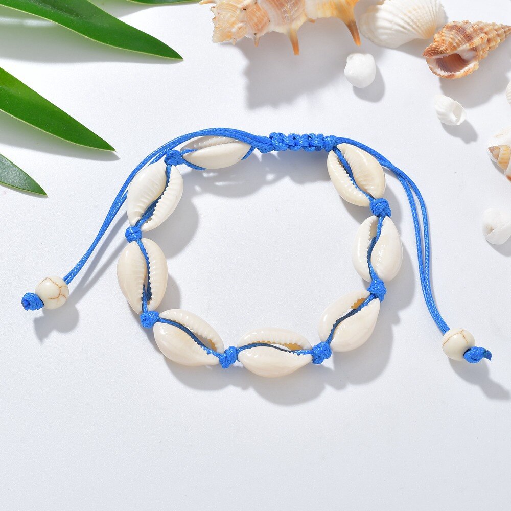 Bohemian Natural Shell Anklet