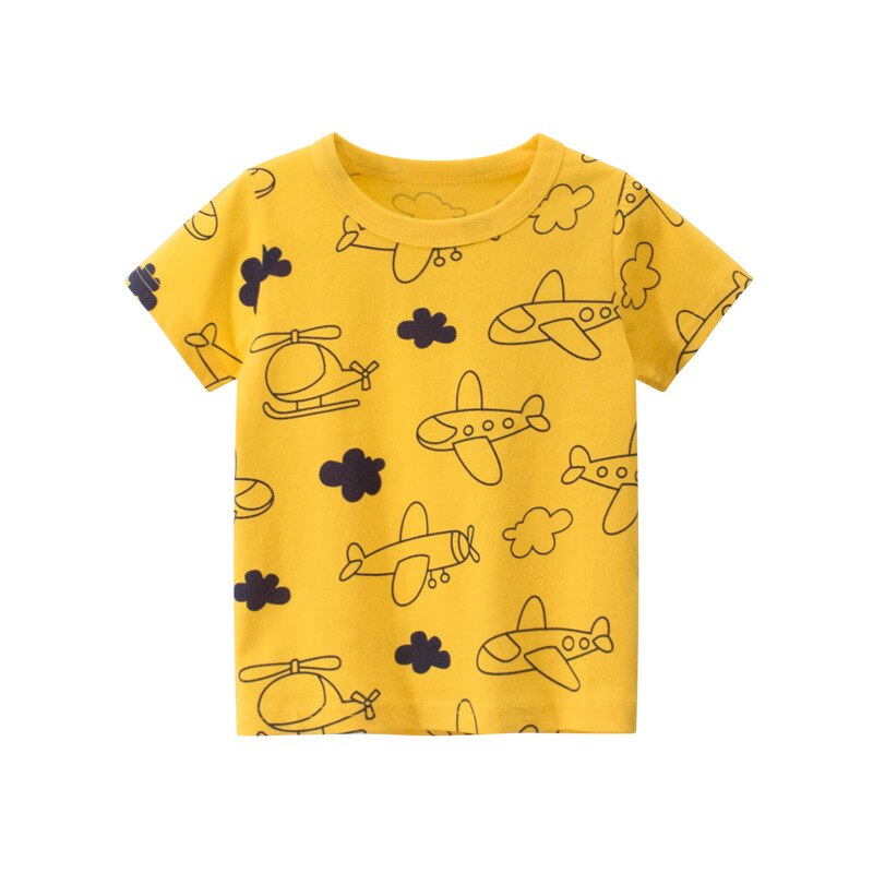 Kids Cartoon Cotton T-Shirts