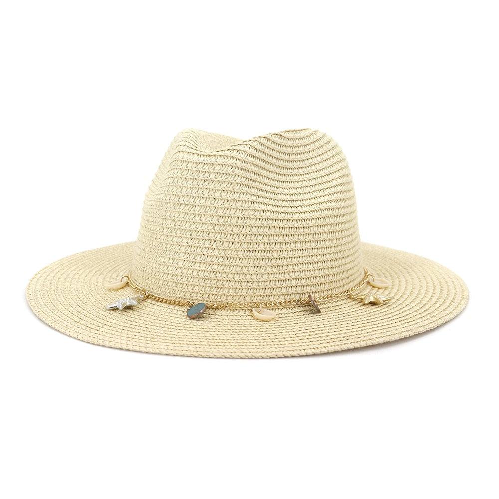 Wide Brim Panama Straw Hat