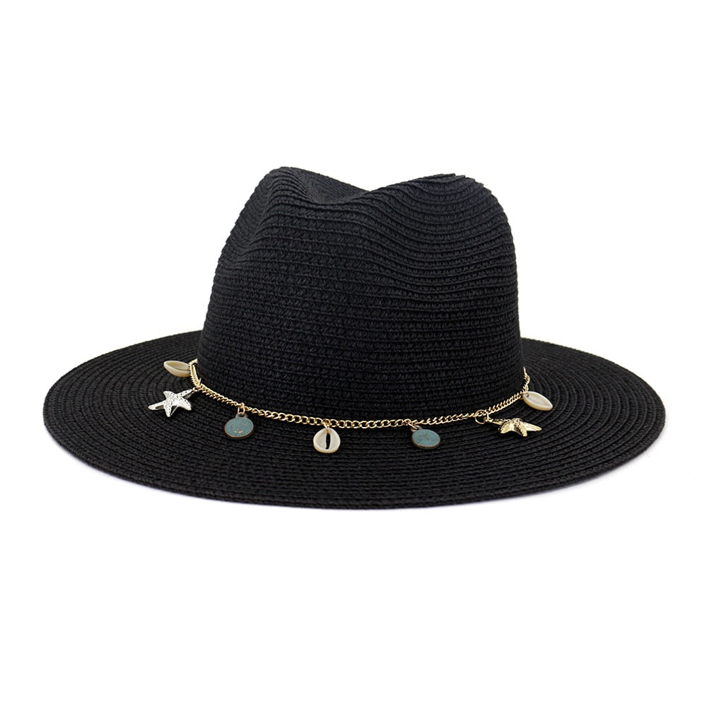 Wide Brim Panama Straw Hat