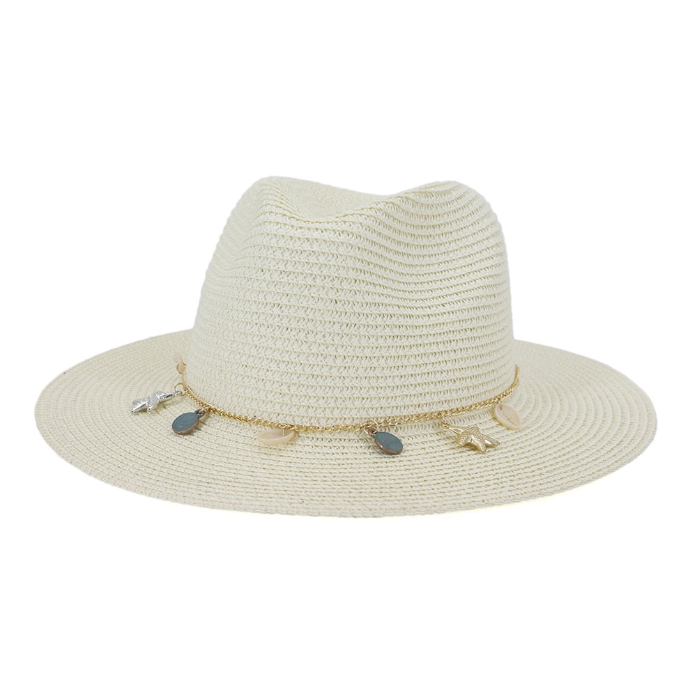 Wide Brim Panama Straw Hat