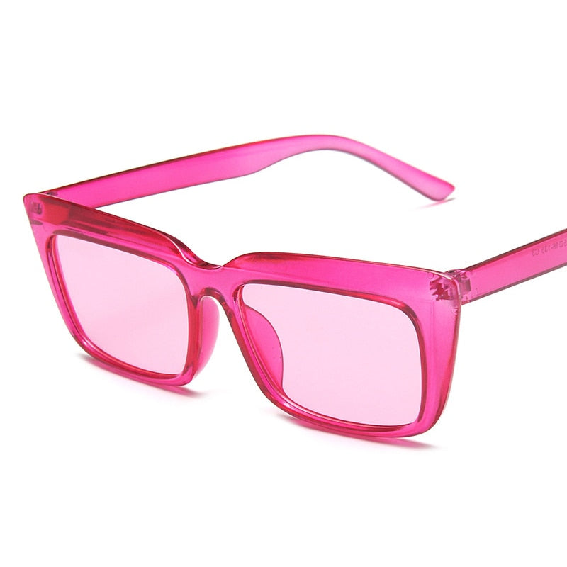 Retro Rectangle Sunglasses