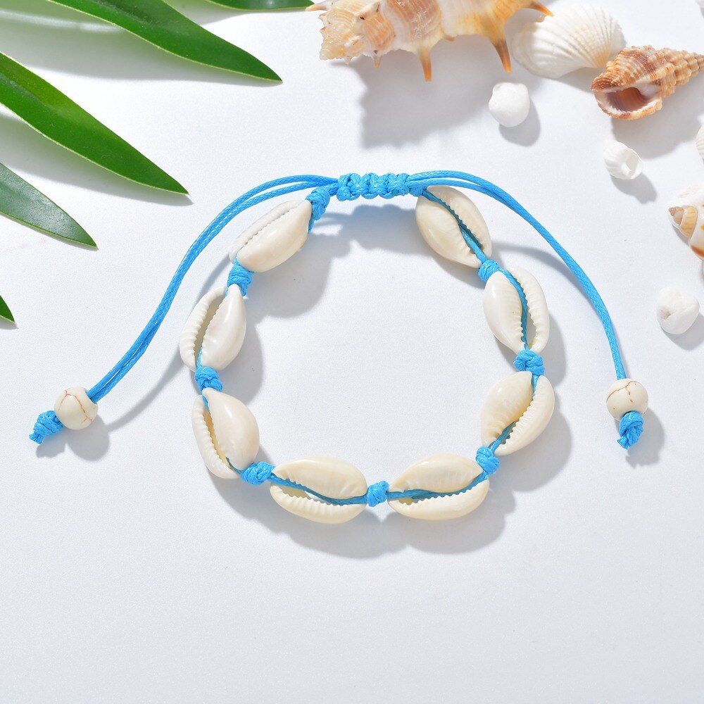 Bohemian Natural Shell Anklet