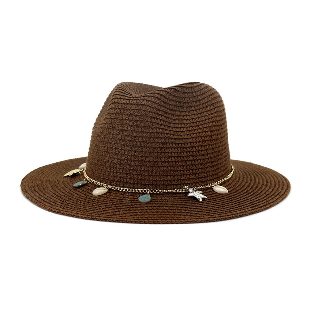 Wide Brim Panama Straw Hat