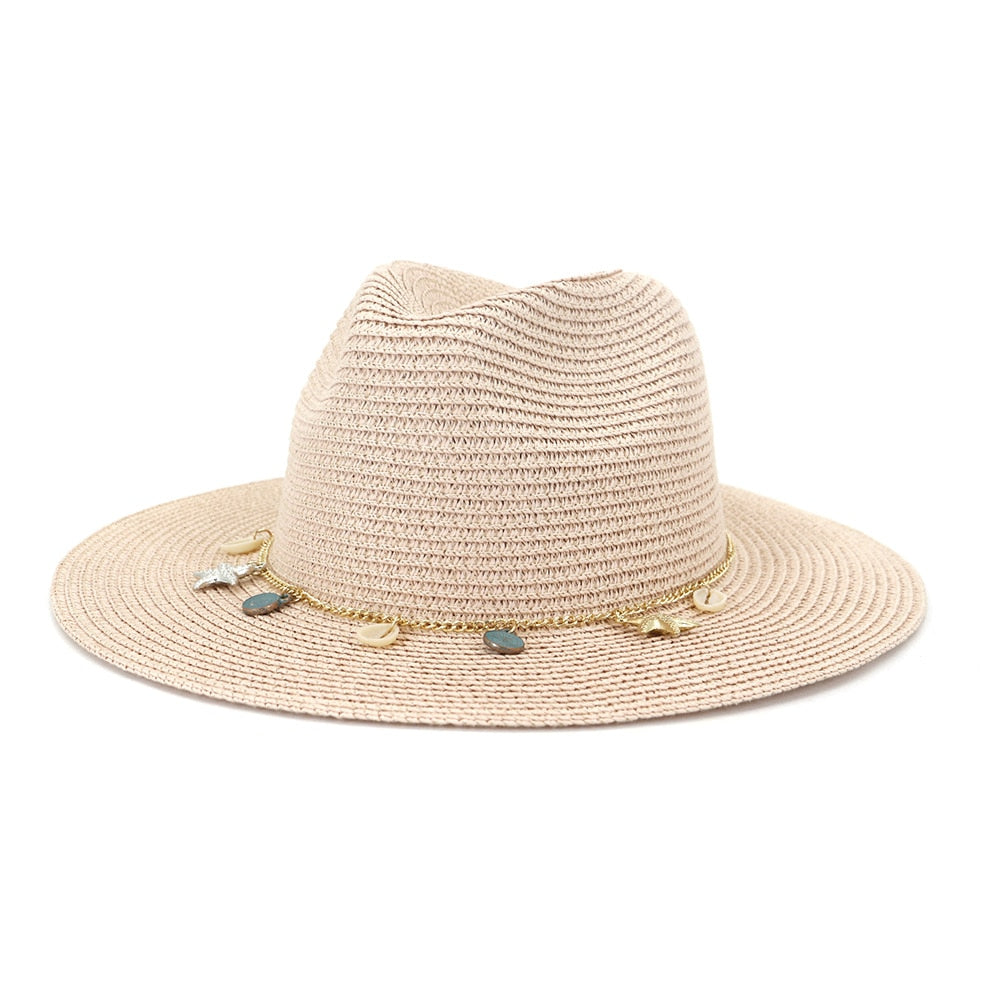 Wide Brim Panama Straw Hat