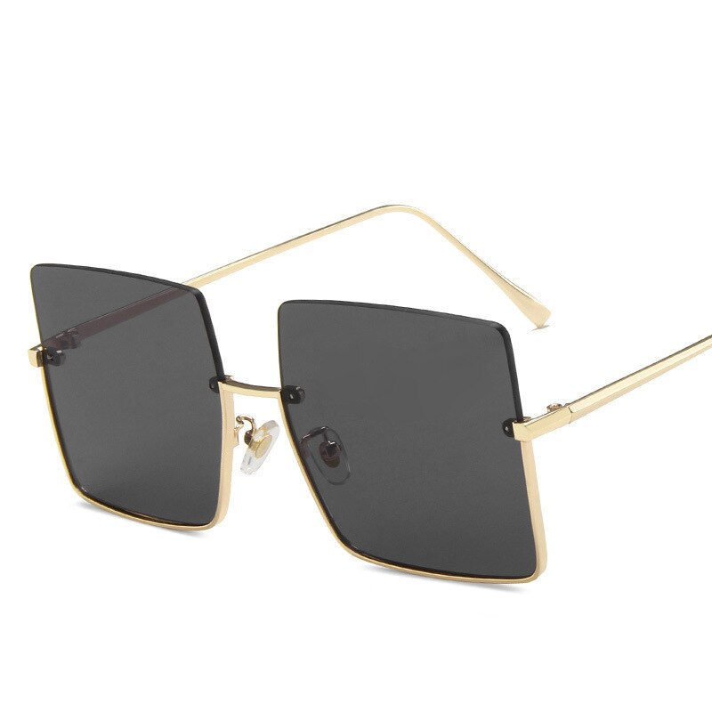 Square Semi Rimless Sunglasses