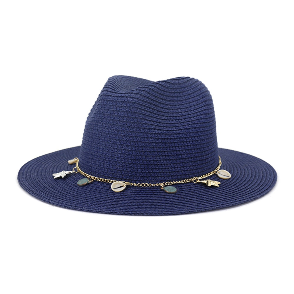 Wide Brim Panama Straw Hat