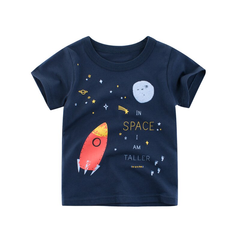 Kids Cartoon Cotton T-Shirts