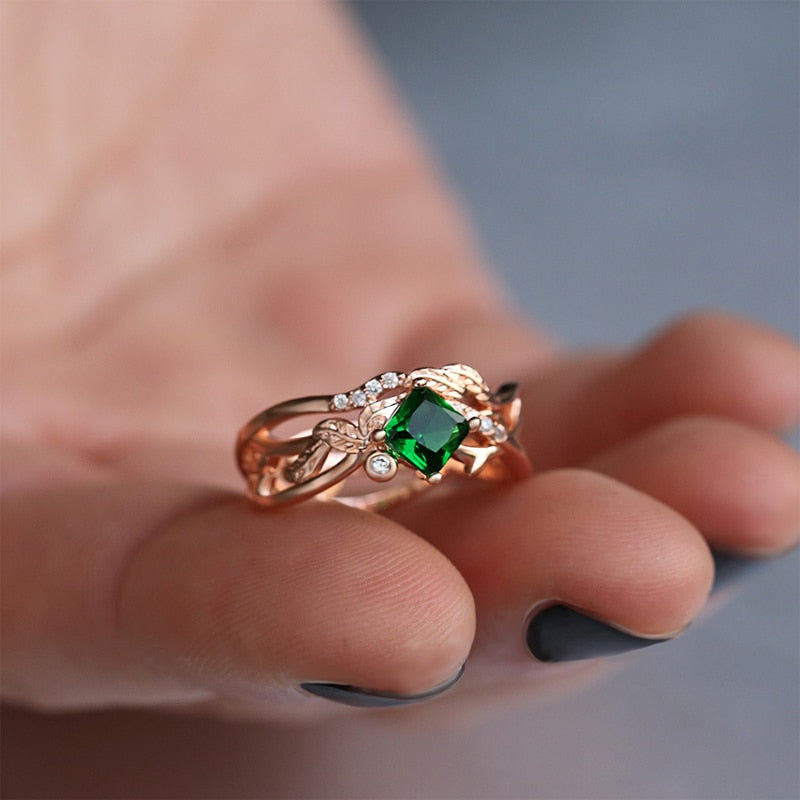 Emerald Gemstone Ring