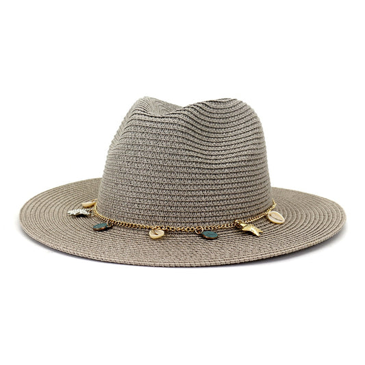 Wide Brim Panama Straw Hat