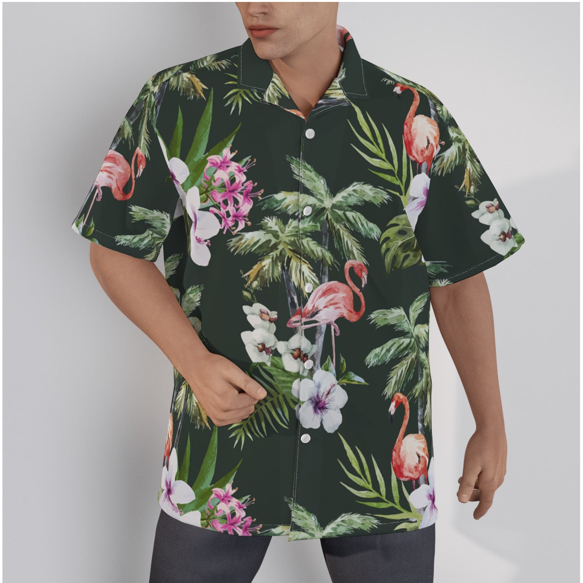 Classic Hawaiian Button Shirt