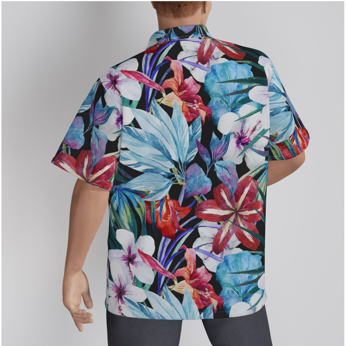 Classic Hawaiian Button Shirt