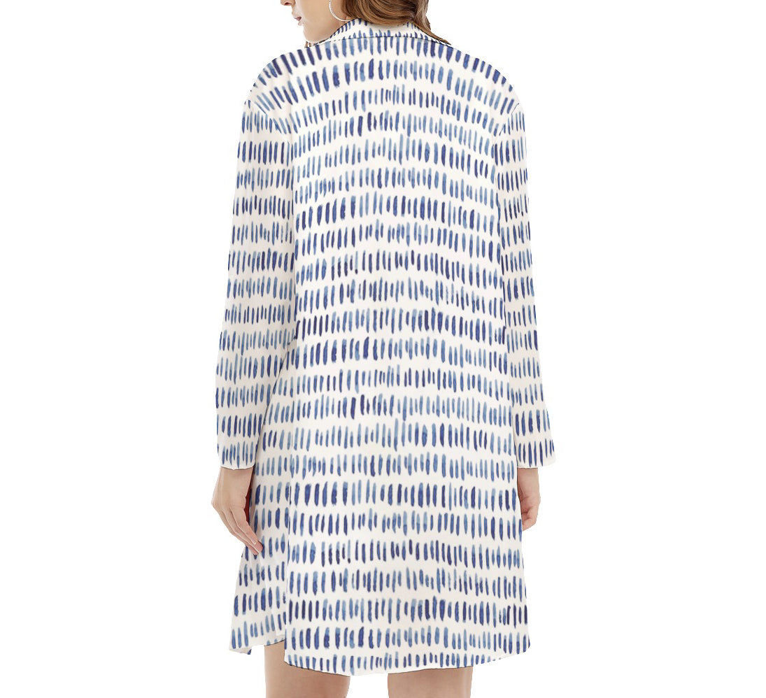 Chance Of Rain Maxi Shirt Dress