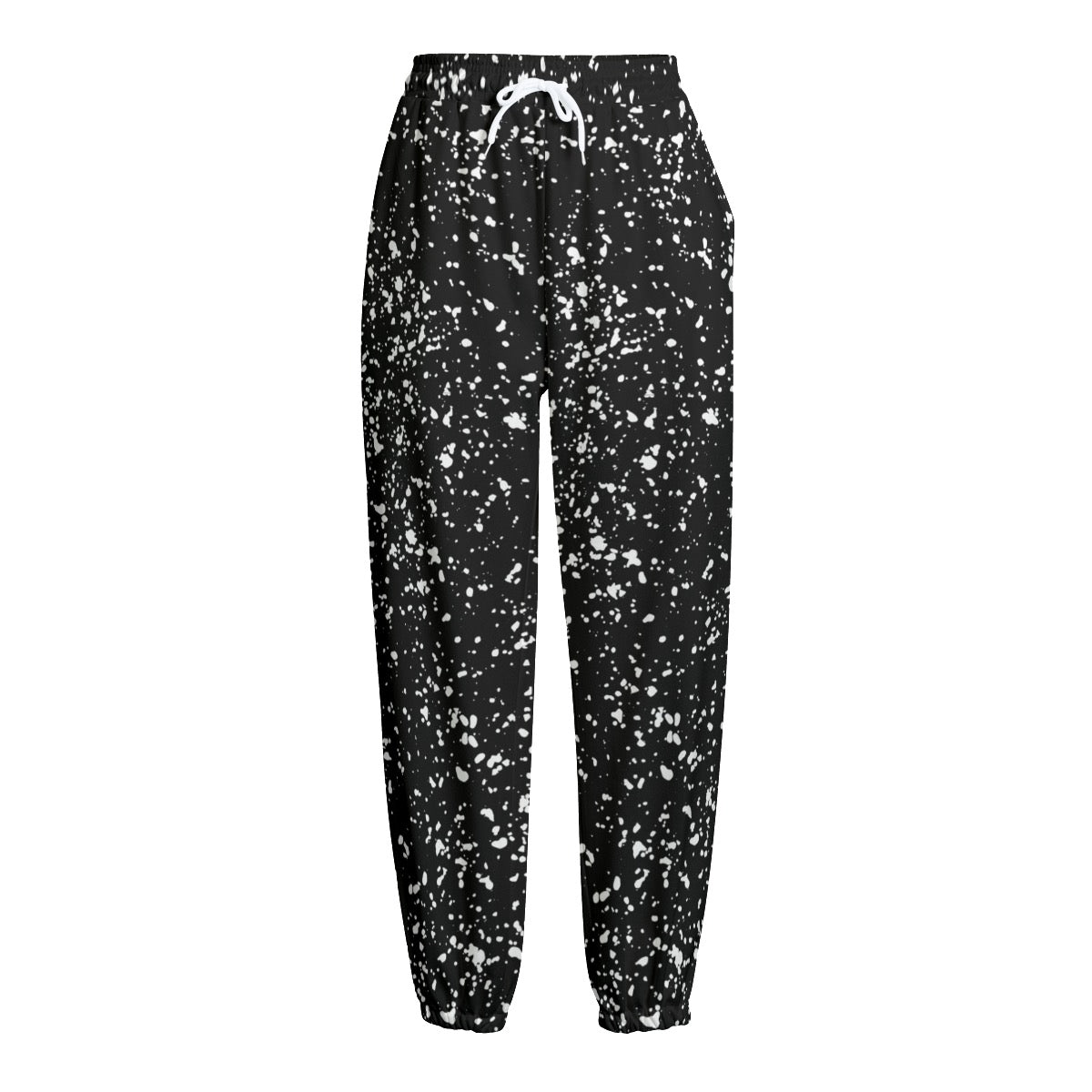 Splatter Knitted Fleece Pants