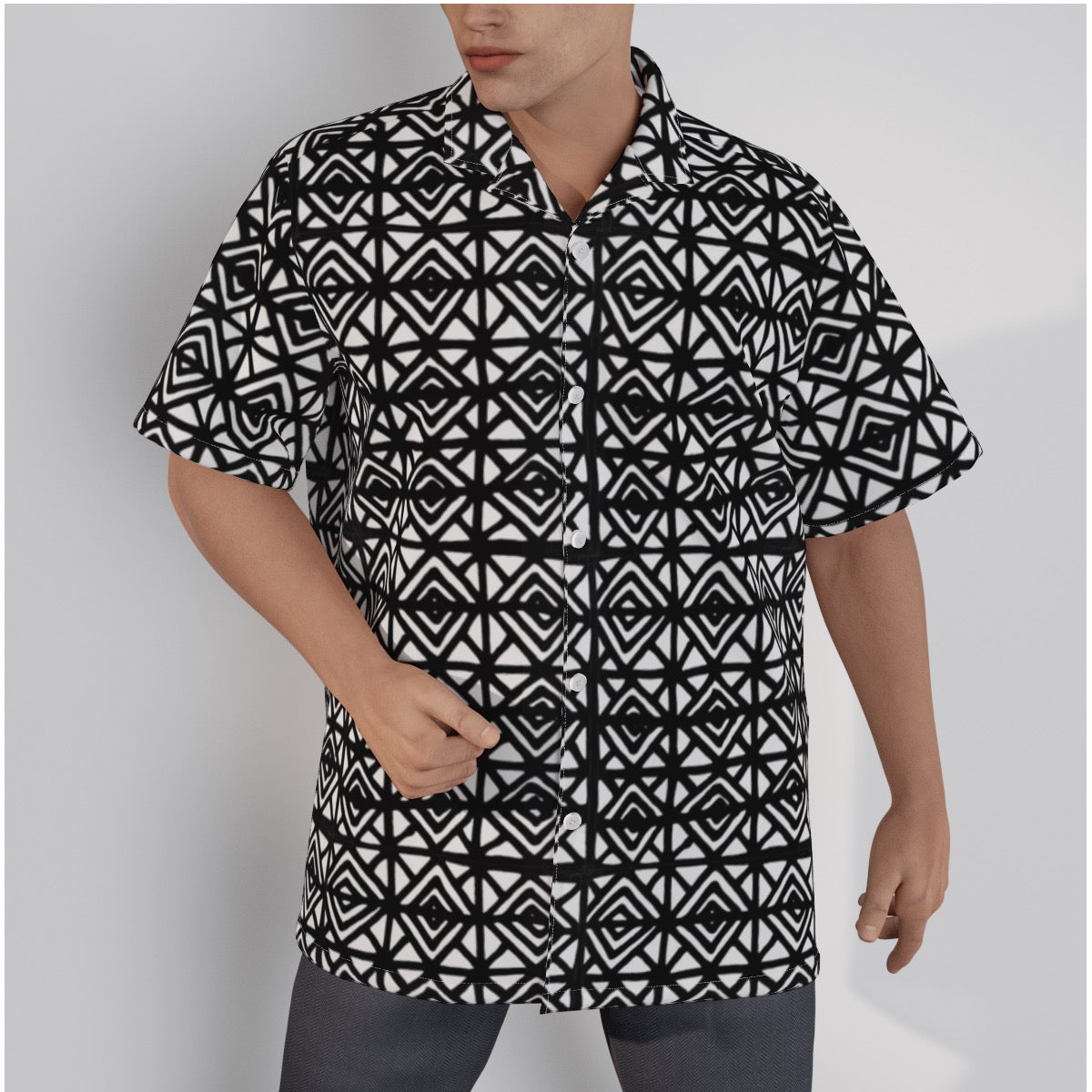 Classic Hawaiian Button Shirt