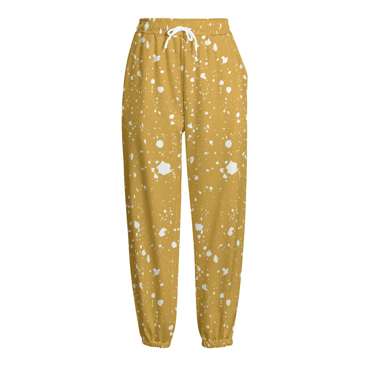 Splatter Knitted Fleece Pants