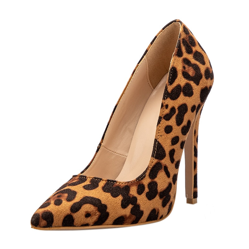 Leopard High Heel Pumps