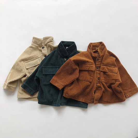 Long Sleeve Button Up Baby Jacket