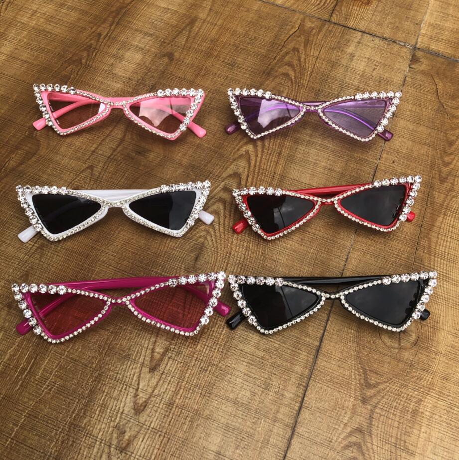 Baby Rhinestone Cat Eye Sunglasses