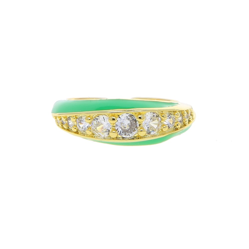 Neon Crystal Ring