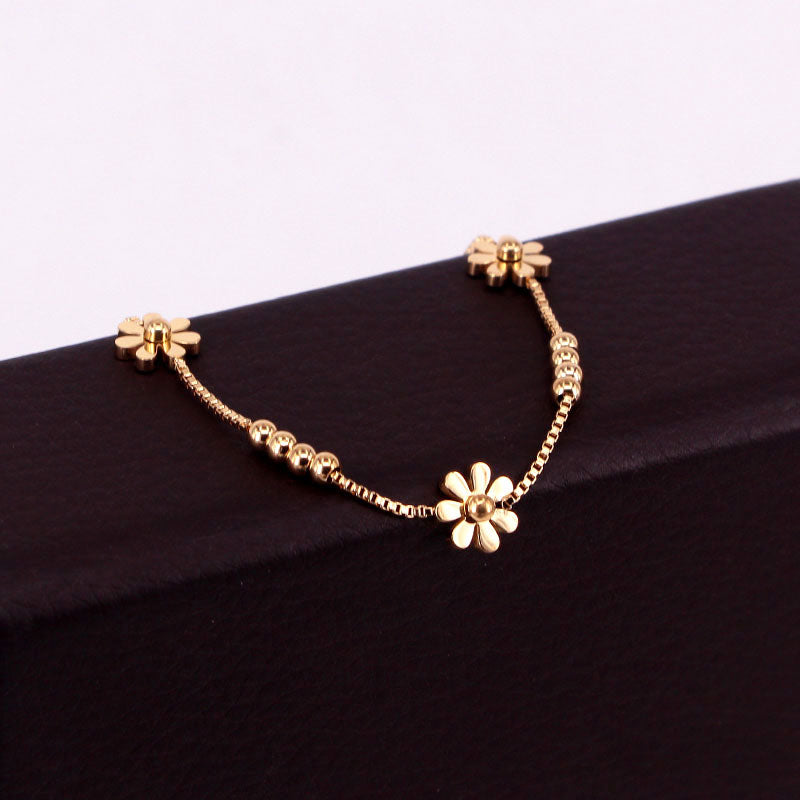 Flower Chain Anklet