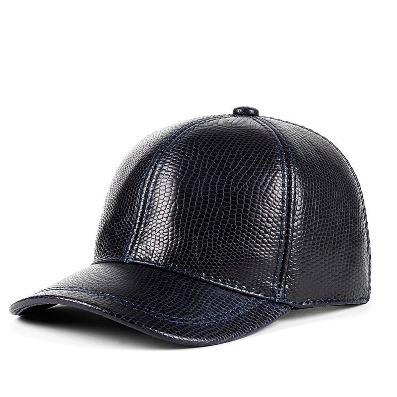 Classic Leather Baseball Cap