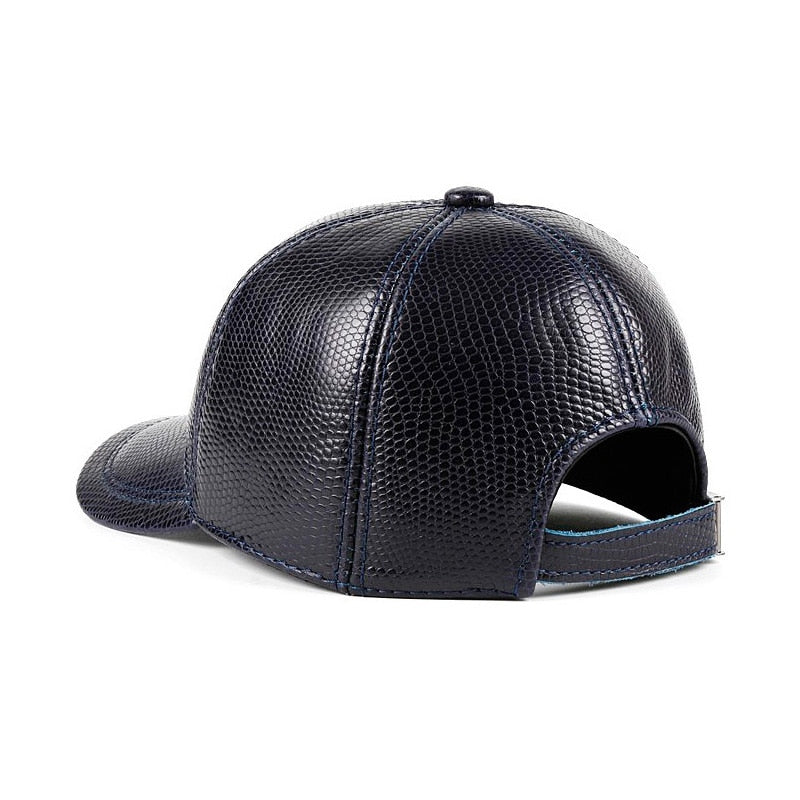 Classic Leather Baseball Cap