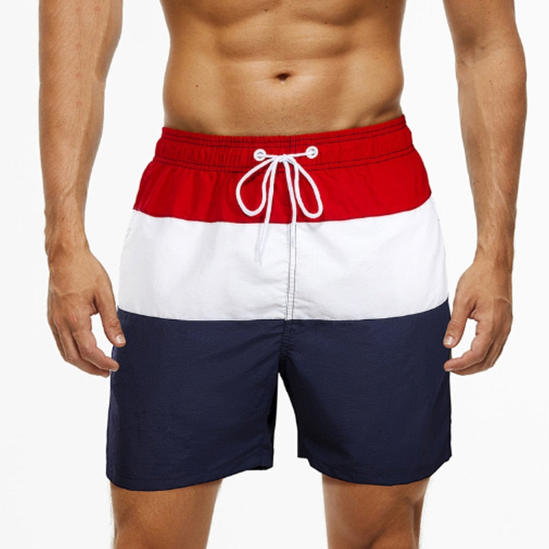 Casual Beach Shorts w/ Drawstrings